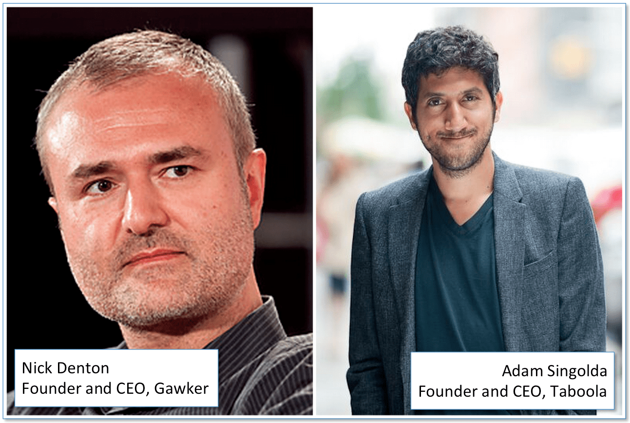 Gawker and Taboola To Host NYC Event on 9/30 Around ‘Personalization for Publishers’