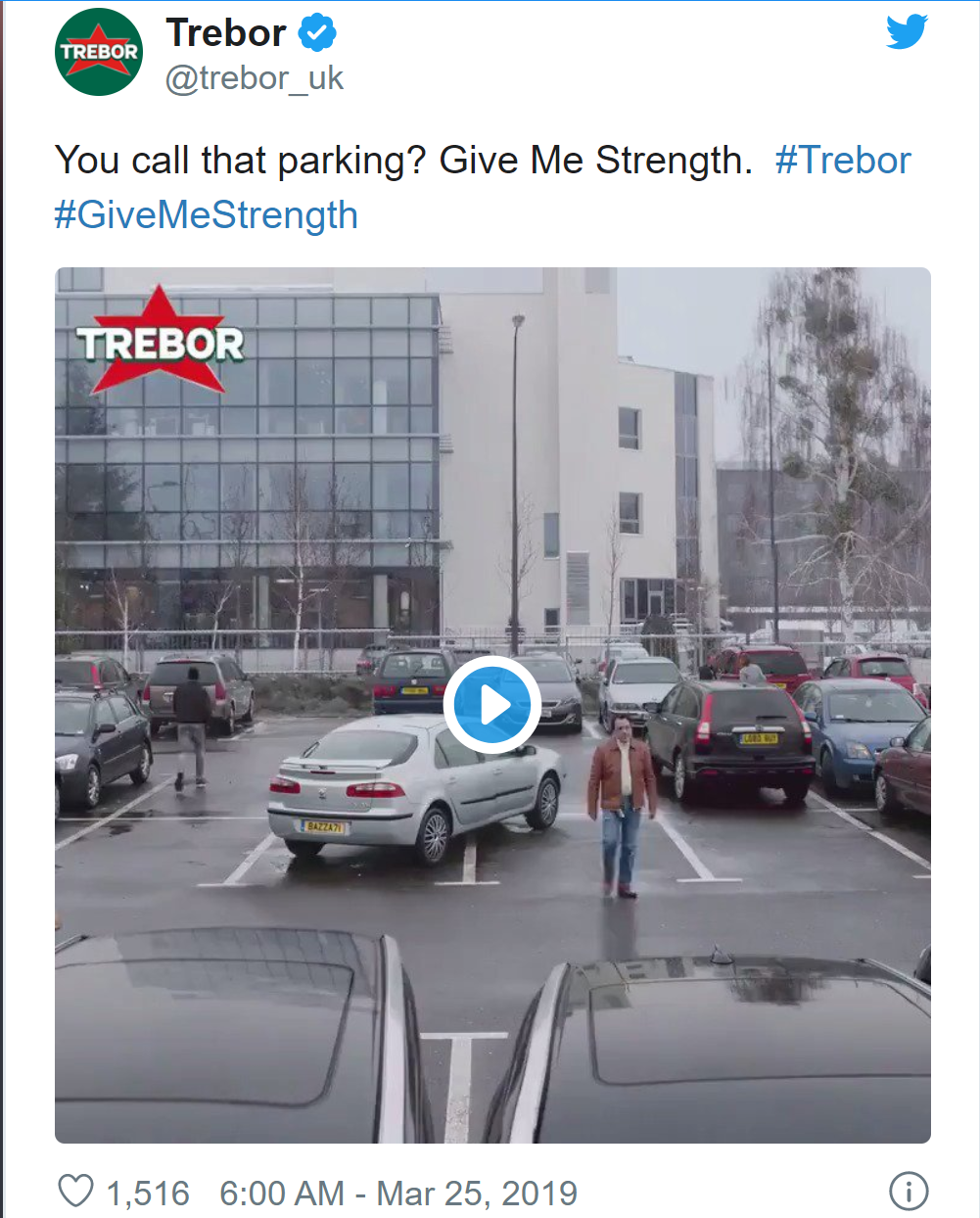 Trebor Twitter native video ads