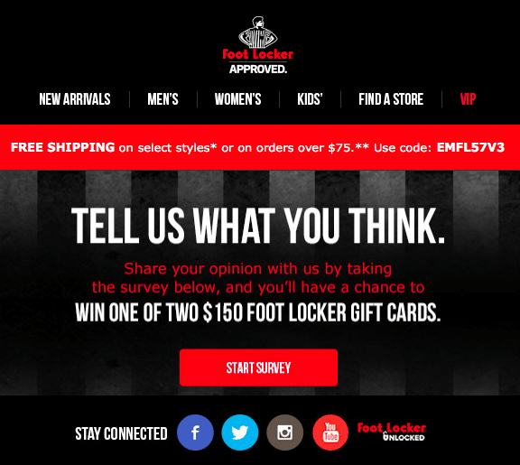 Foot Locker review and feedback