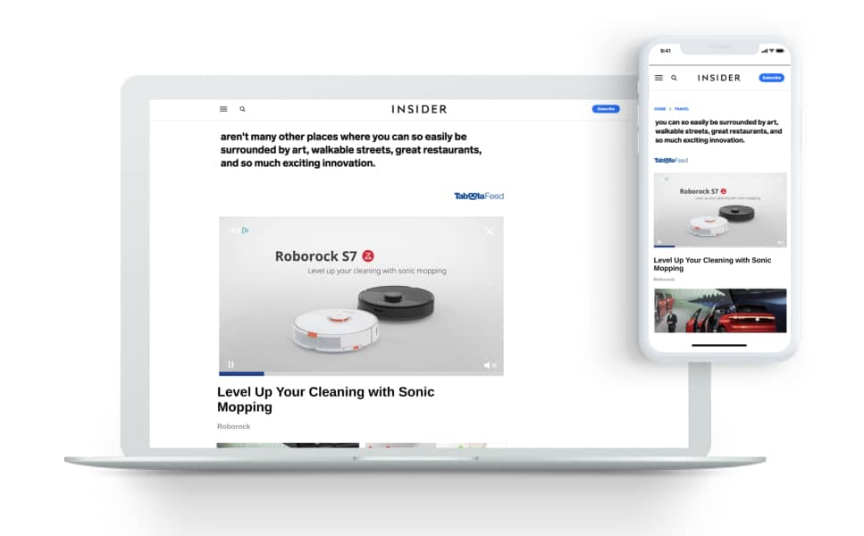 Roborock Finds Taboola to be an Effective Addition to Facebook and Google Campaigns, Driving New Customers Top of Funnel
